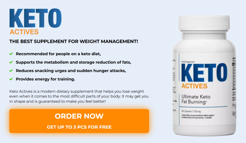 Keto Actives Capsules best supplement for weight management