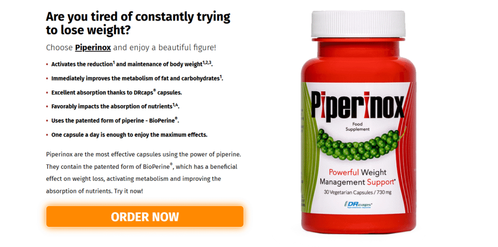 Piperinox Capsules supplement