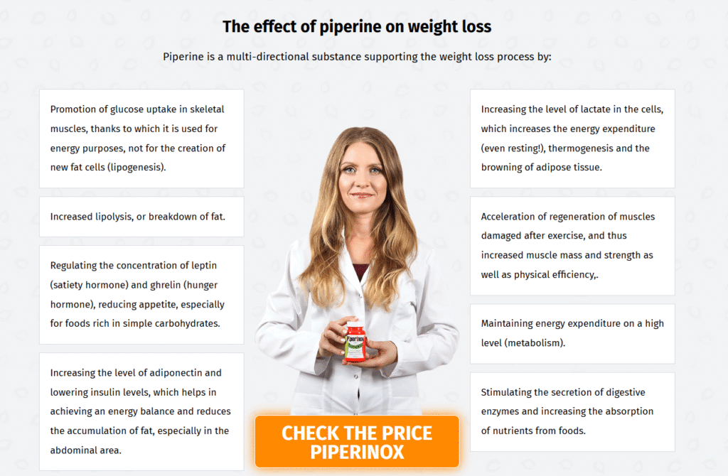 Piperinox Capsules for weight loss